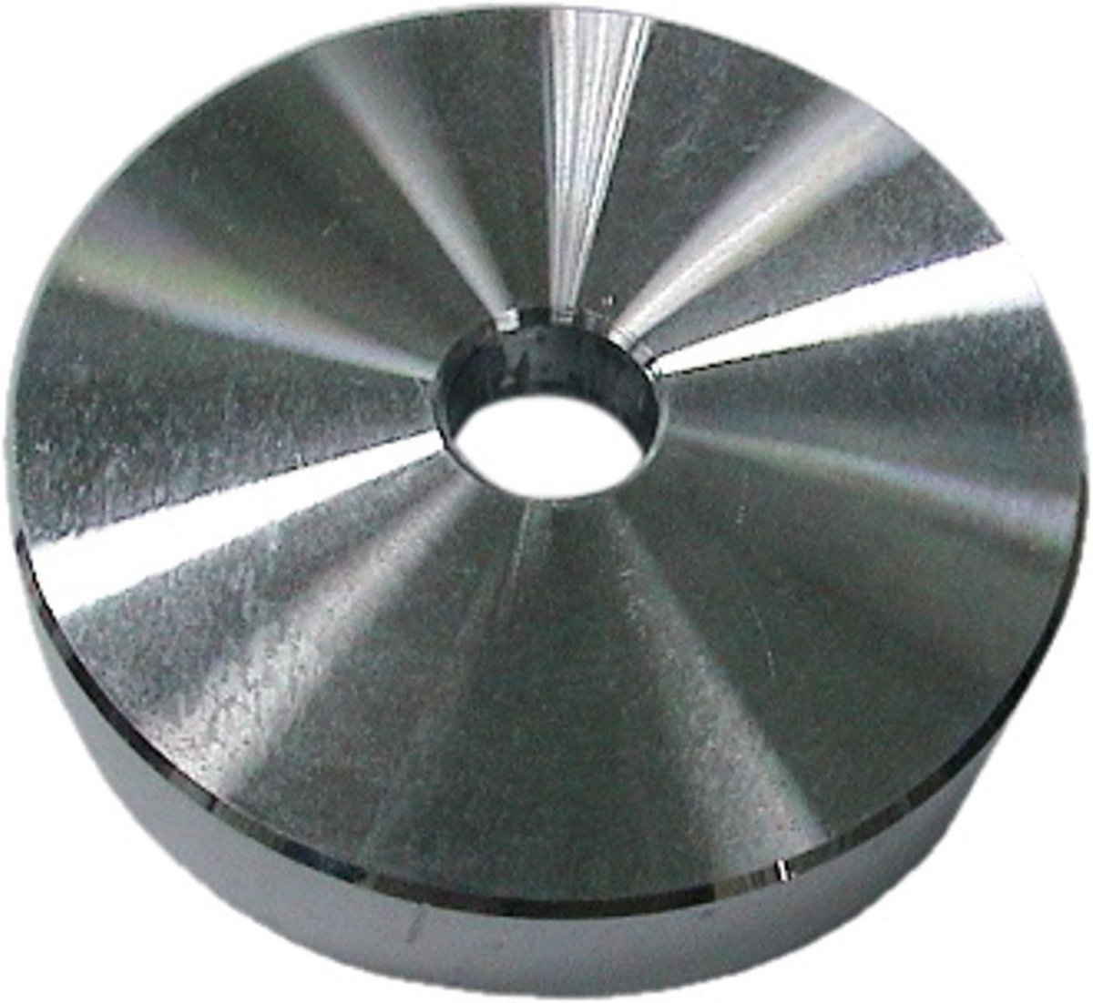 Puck Adapter voor 7" Platen met Grote Centrummat, Geschikt voor Alle Platenspelers