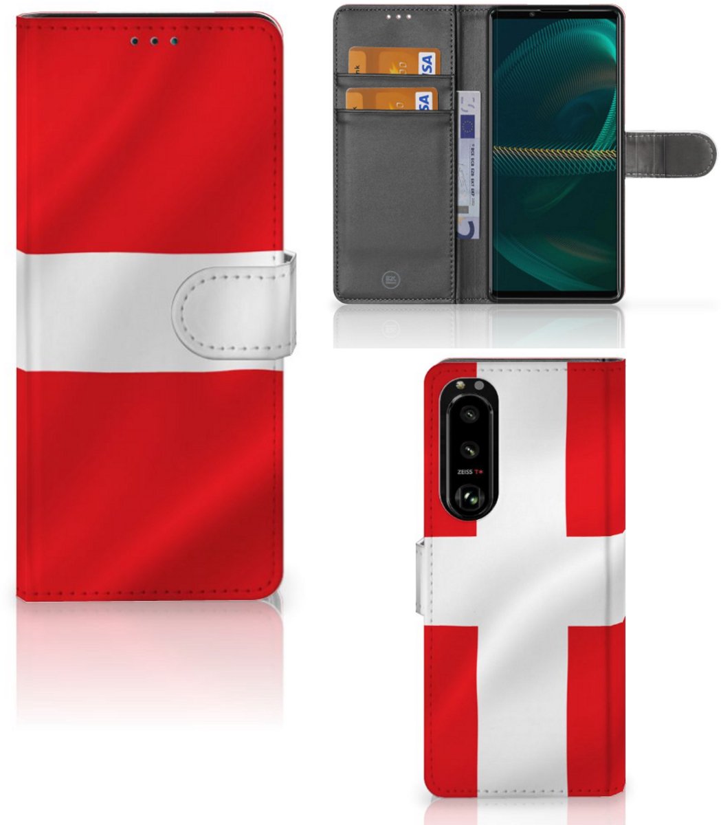Sony Xperia 5III Bookstyle Case Denemarken