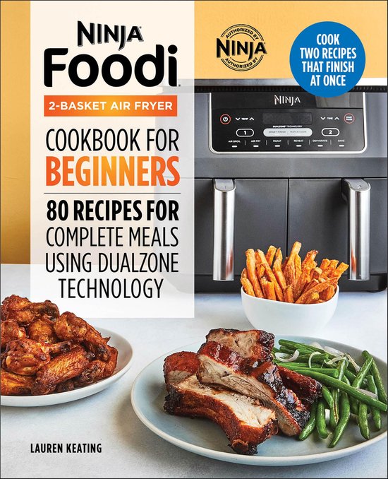 Ninja® Foodi™ 2-Basket Air Fryer Cookbook for Beginners - cover