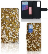 Coque Téléphone Huawei P40 Coque avec pour Baroque Or