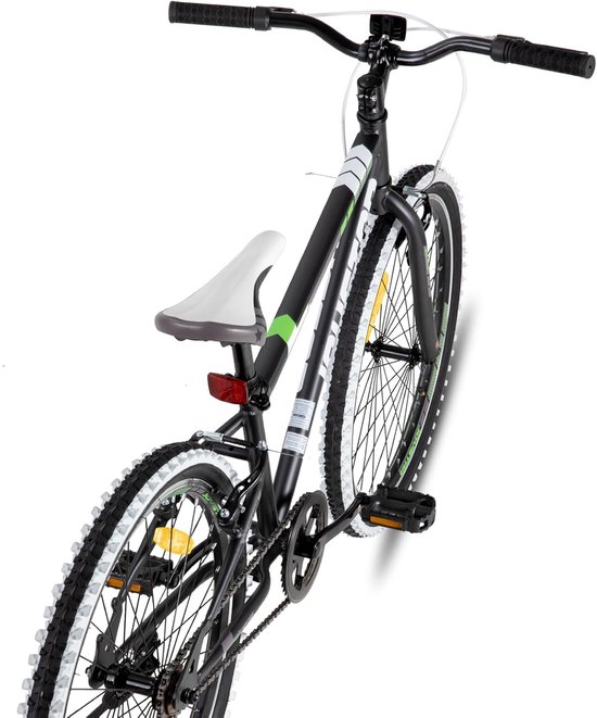 Kinderen Fiets 20 24 Inch Hardtail Mountainbike voor Jongens en Meisjes 7-12 Jaar met Witte Wandbanden van Merkloos — afbeelding 5
