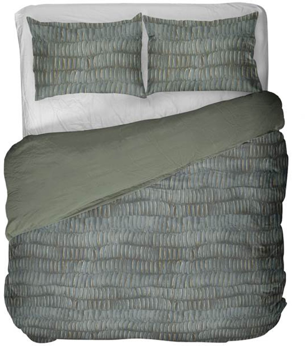 kayori Mina Dekbedovertrek - Lits-jumeaux - 240x200/220 cm - Antracite