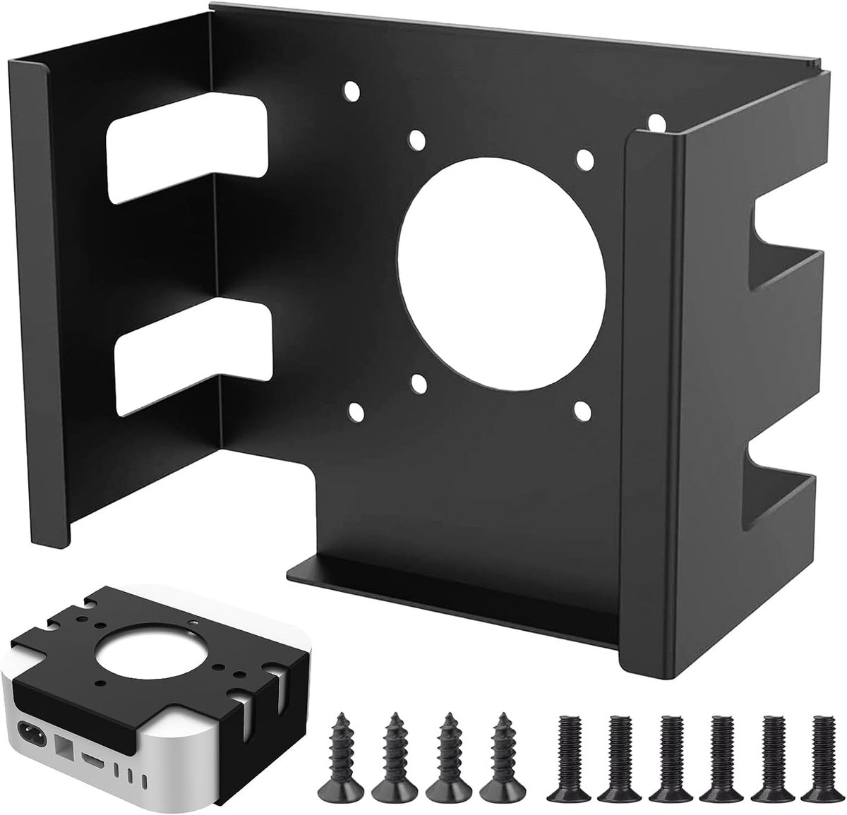 VESA Wandbeugel voor Mac Mini - Metaal Ondersteuning voor Perfecte Plaatsing