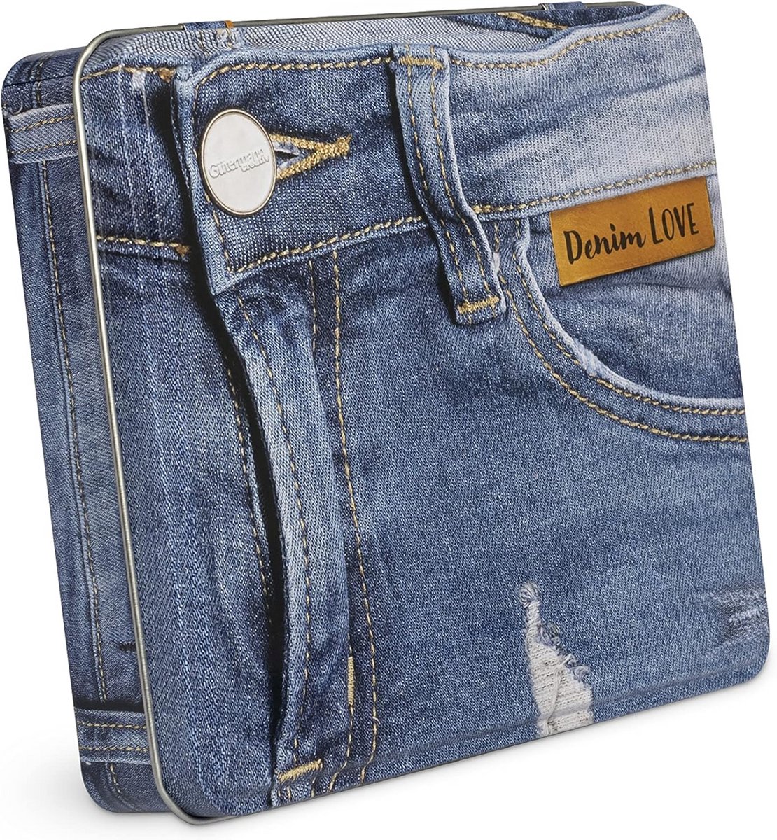 Denim Naalden en Etiketten Set - Voor Sterke en Duurzame Naaiprojecten