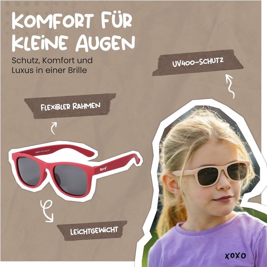 Kinderzonnebril voor 3-6 jaar - Flexibel en Buigbaar met Gepolariseerde UV400 Bescherming — afbeelding 5