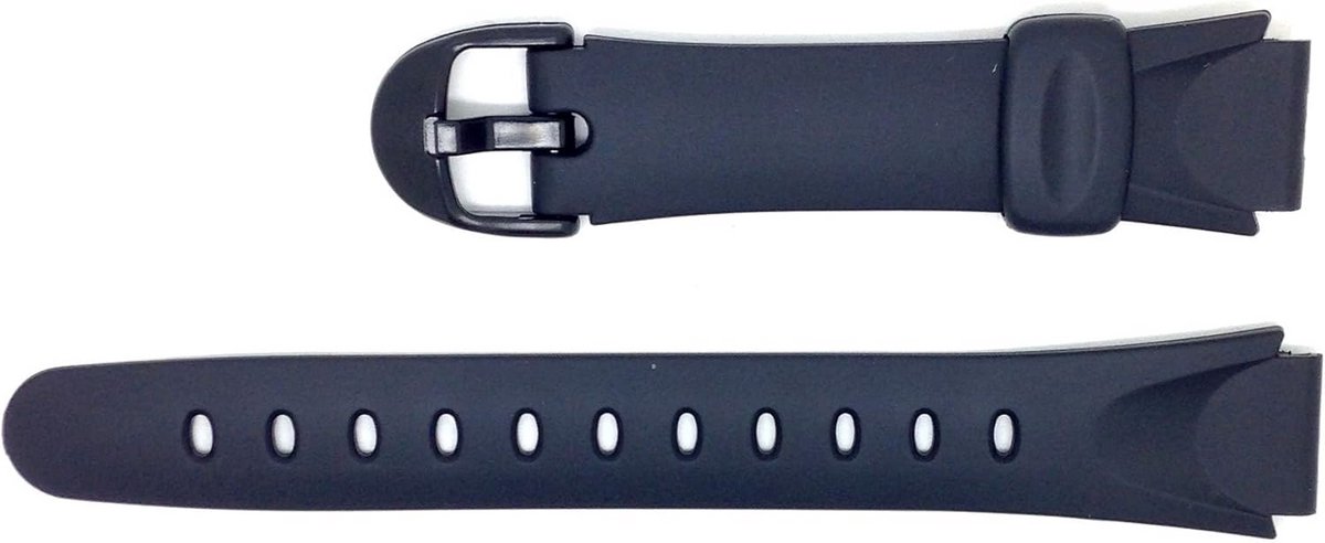 Herenhorloge Armband van Hars - Zwart 14mm - Riem
