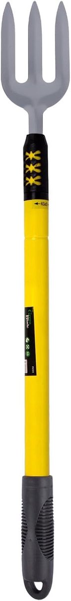 Telescopische Vork - Tuin Fork - Bodem Bewerken - Verstelbare Lengte - 66 cm - Groen