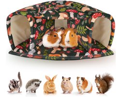 Cavia Schuilplaats, Hamster Comfortabel Huis, Huisdier U-Vormige Nest, Dierennest, Wasbaar, Geschikt Voor Kleine Huisdieren: Hamsters, Fleece Muizen, Konijnen