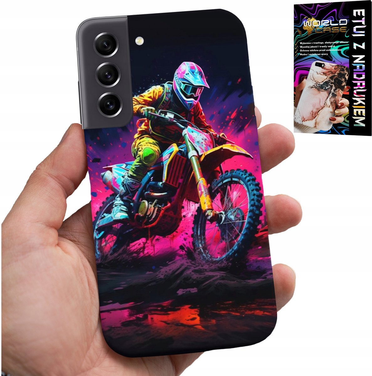 HOESJE VOOR SAMSUNG GALAXY S21 FE - MOTOR, MOTOCROSS EXTREME RACING