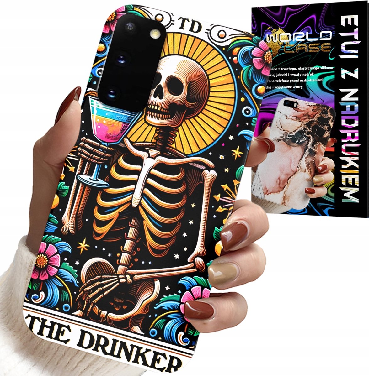 HOESJE VOOR SAMSUNG GALAXY S20 - THE DRINKER ALKO WINKO DRANKPATRONEN