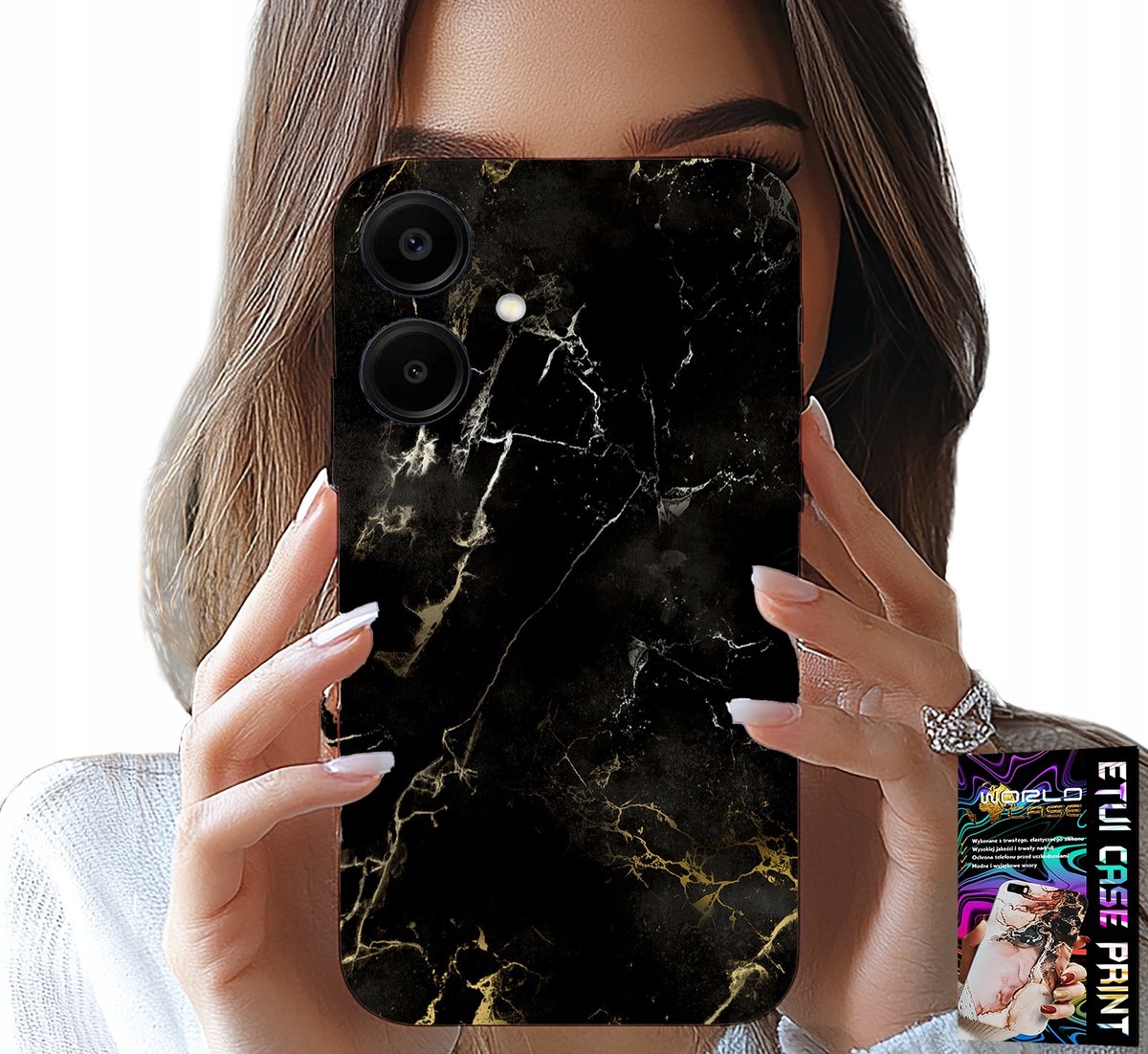 HOESJE VOOR SAMSUNG GALAXY A06 5G - ELEGANT STEENPATROON