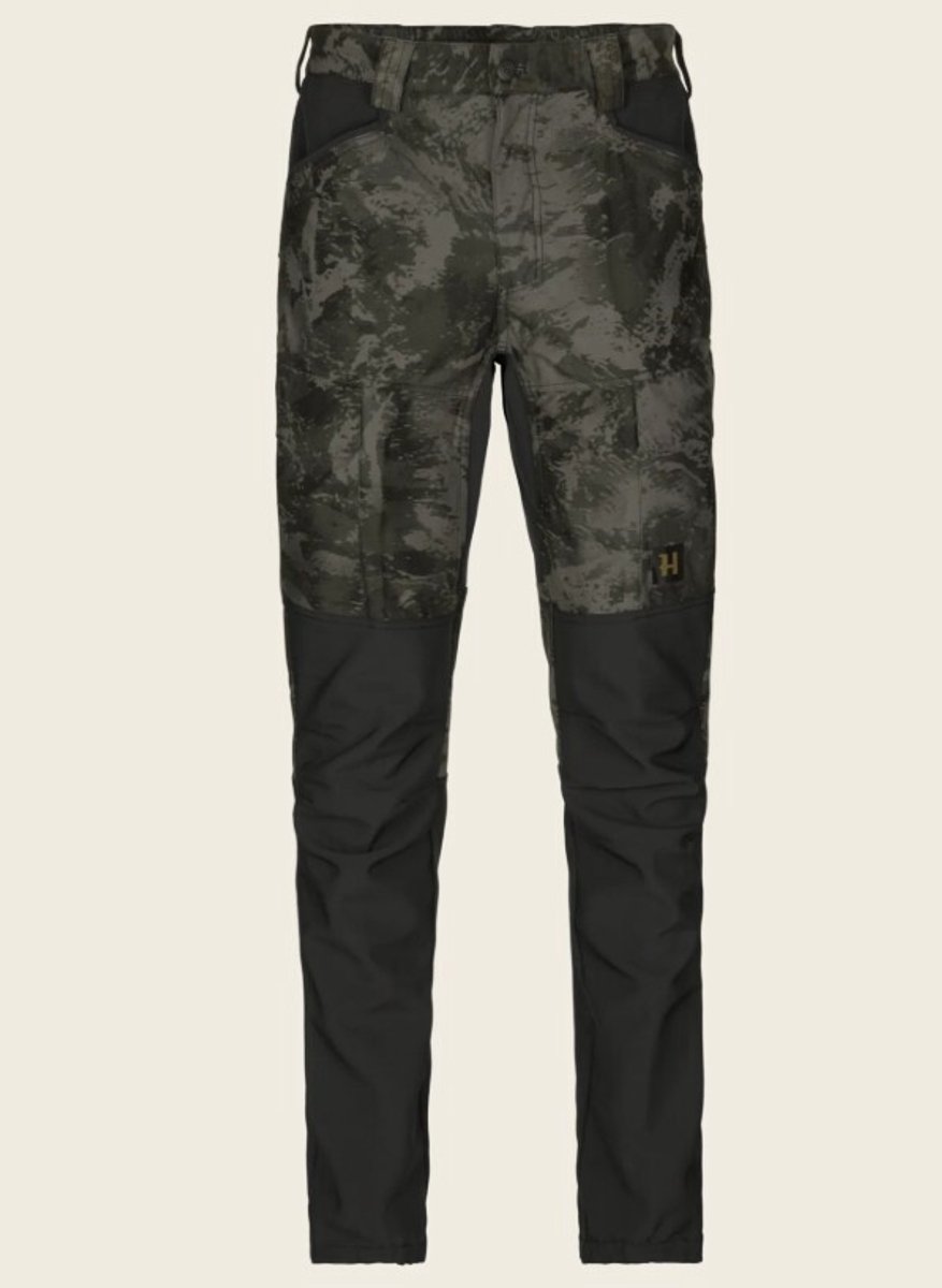 Härkila NOCTYX Camo Silent Trousers- Winterbroek Jachtbroek Waterdichte broek Grijs