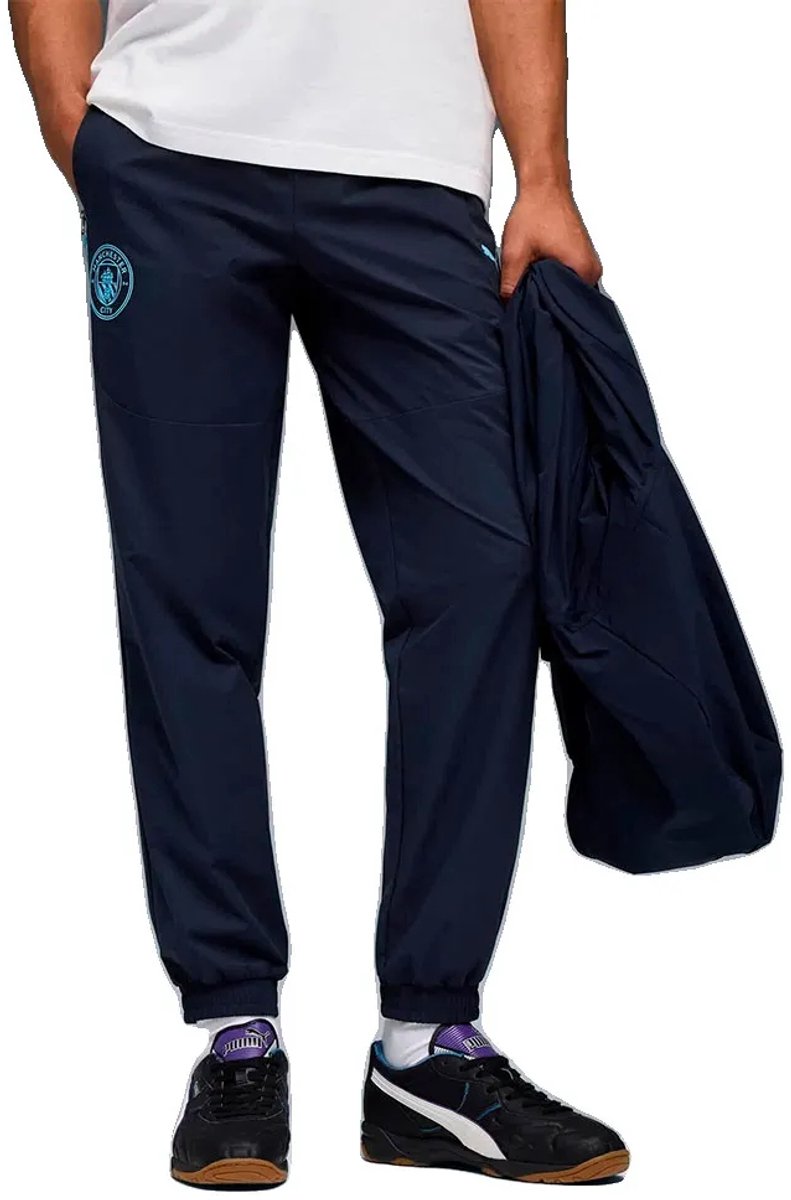 Puma Manchester City Fc Tech Trainingsbroek Blauw L