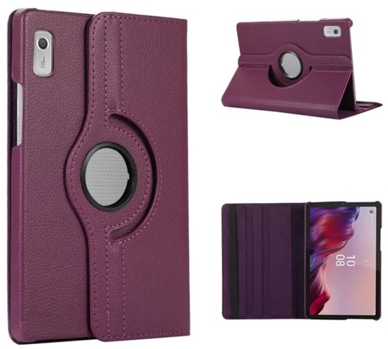 Lenovo Tab M9 Hoes Tri-Fold Book Case met Standaard Roze Goud