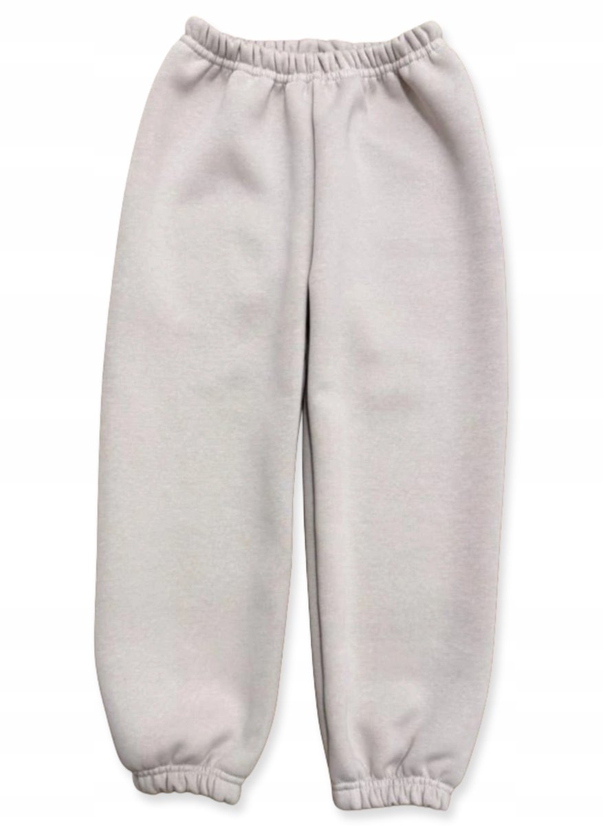 Dartomik - Ocieplane Joggingbroek - Kinderen - Jasny Beż - Herfst-Winter