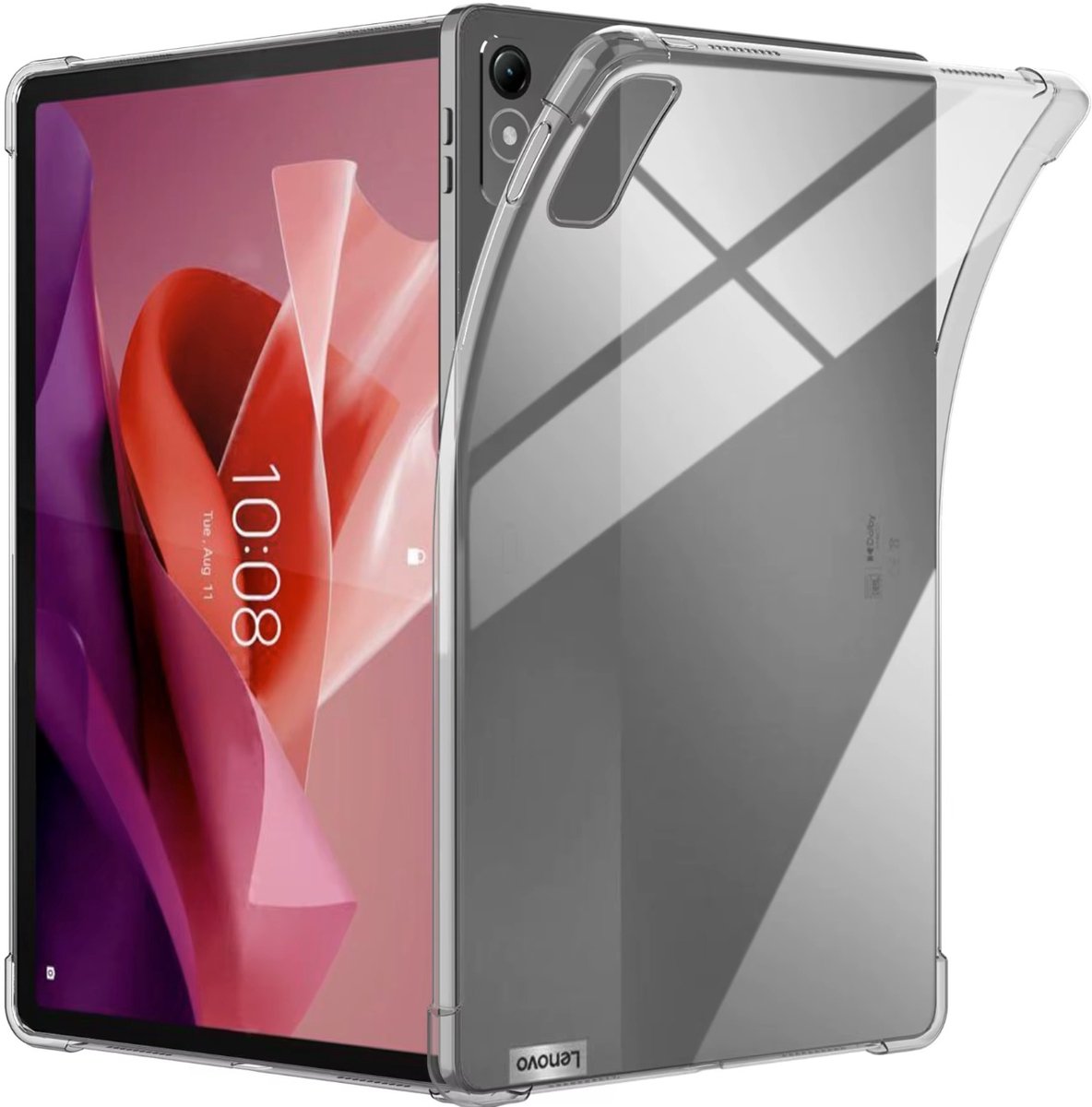 EtuiTab Lenovo TAB P12 - Tablethoes - Silicium - 12.7 inch - Dun en Praktisch