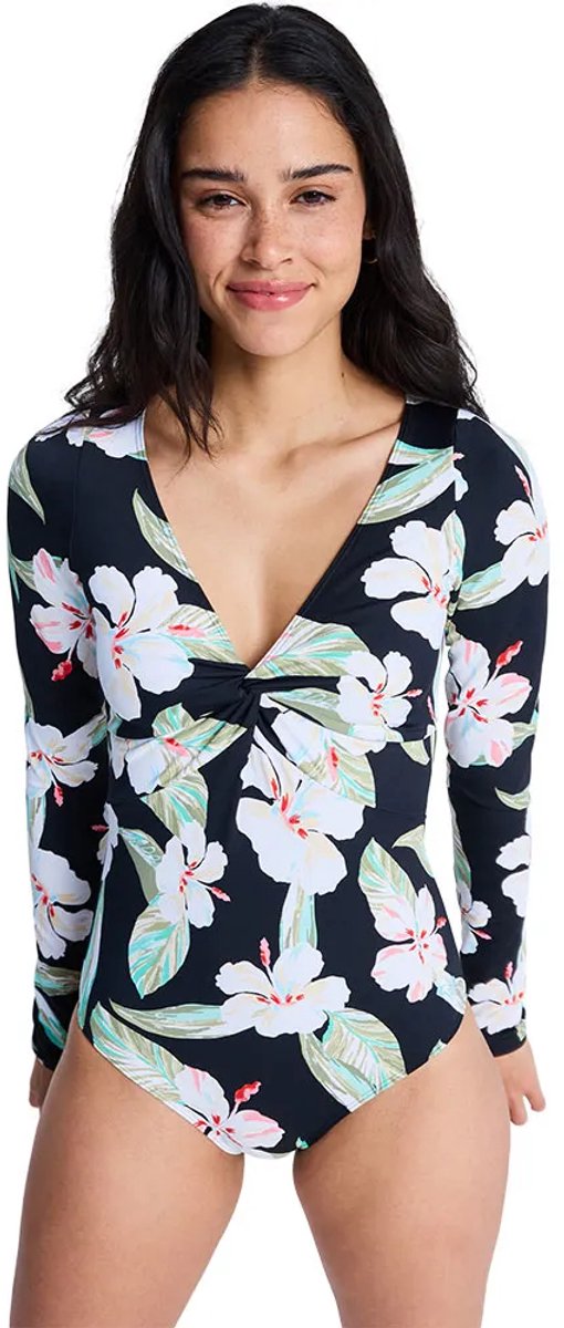 Roxy Beach Classic Zwemkleding L Vrouw Antraciet