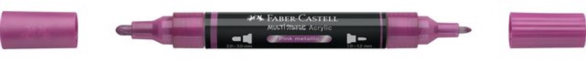 Acrylmarker Faber Castell Multimark 290 pink metallic - FC-185990