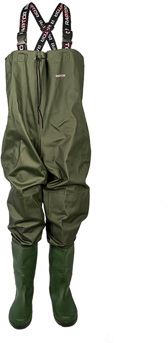Raptor Waadpak PVC Plus Fit - Groen - Maat 43 - Slim fit
