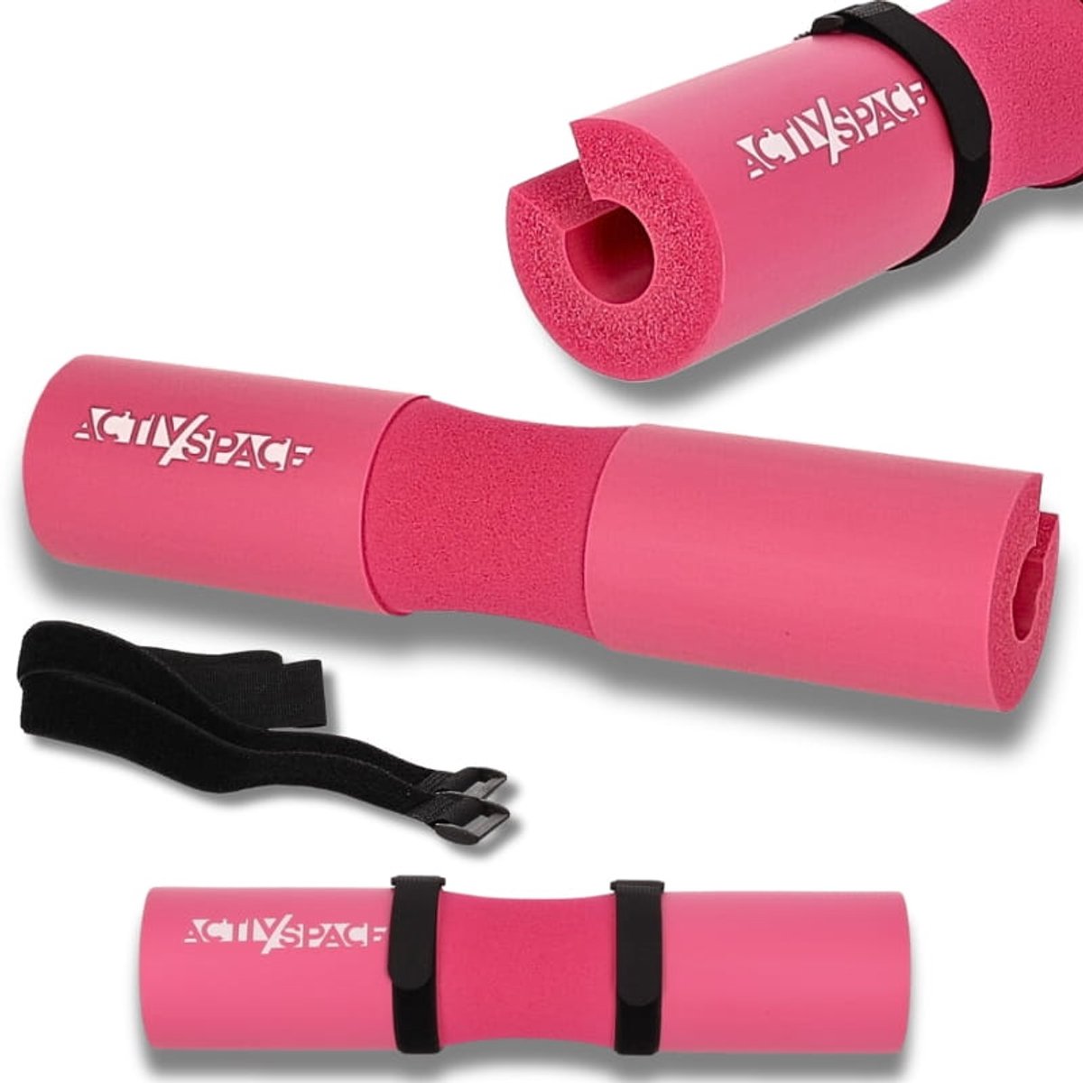 Activ Space - Oefenaccessoires - Nekbescherming - Roze - NBR Schuim