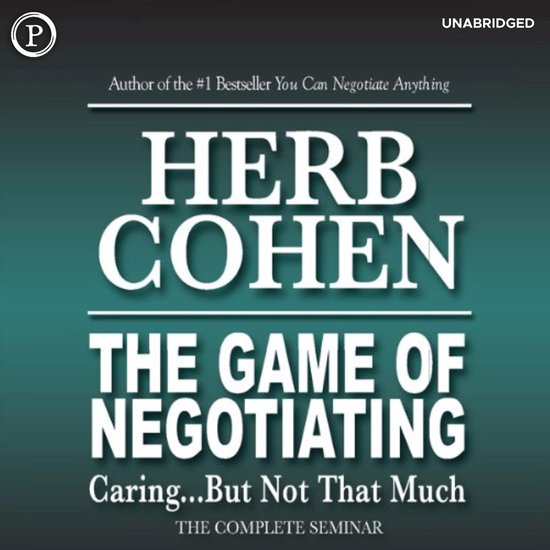 The Game of Negotiating - cover