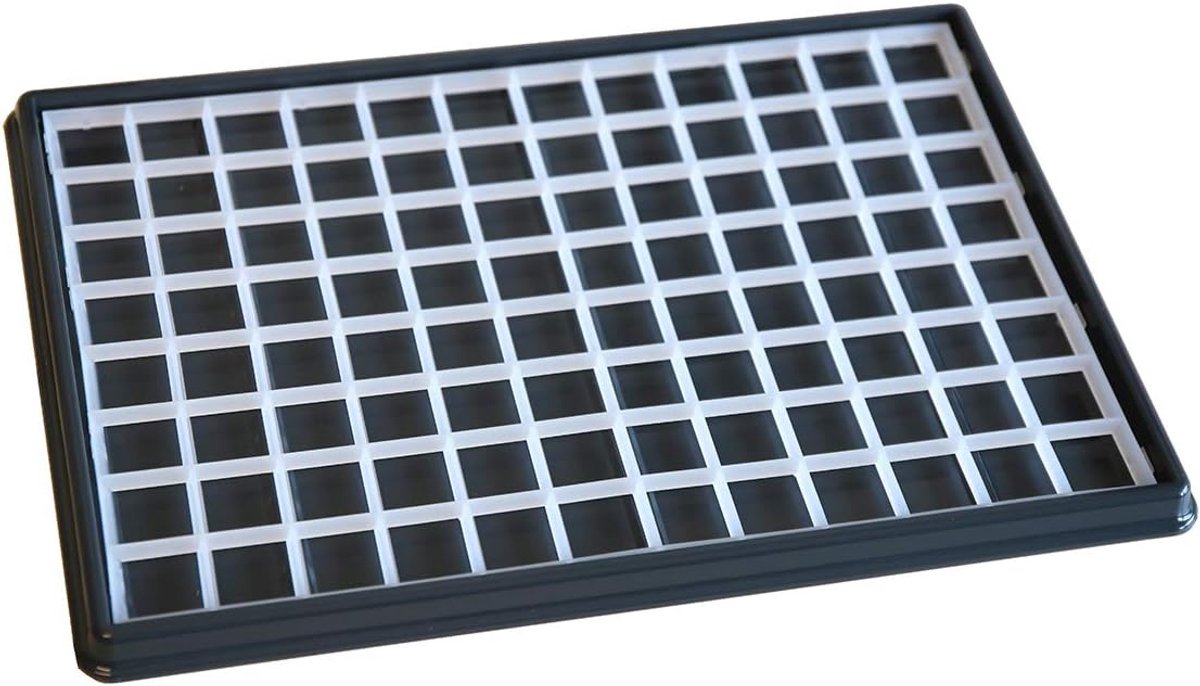 Afdruipbak met mat - Keuken organizer - Vaat drogen - Vangt overtollig water op - 30 x 20 cm