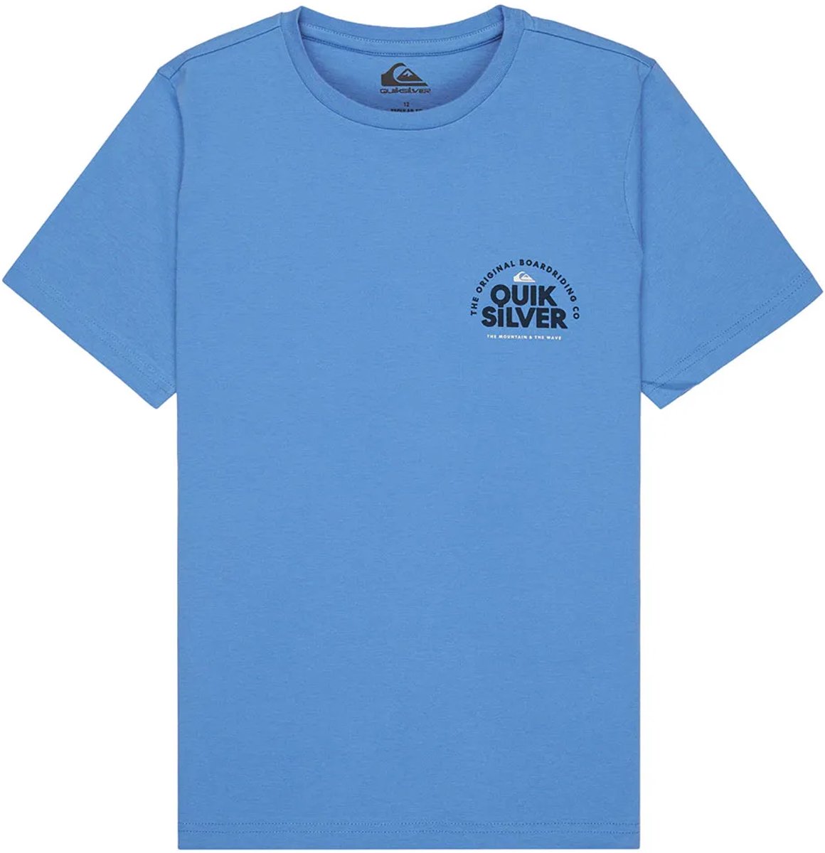 Quiksilver Fundamental Ride T-shirt Met Korte Mouwen 12 Years Jongen Blauw