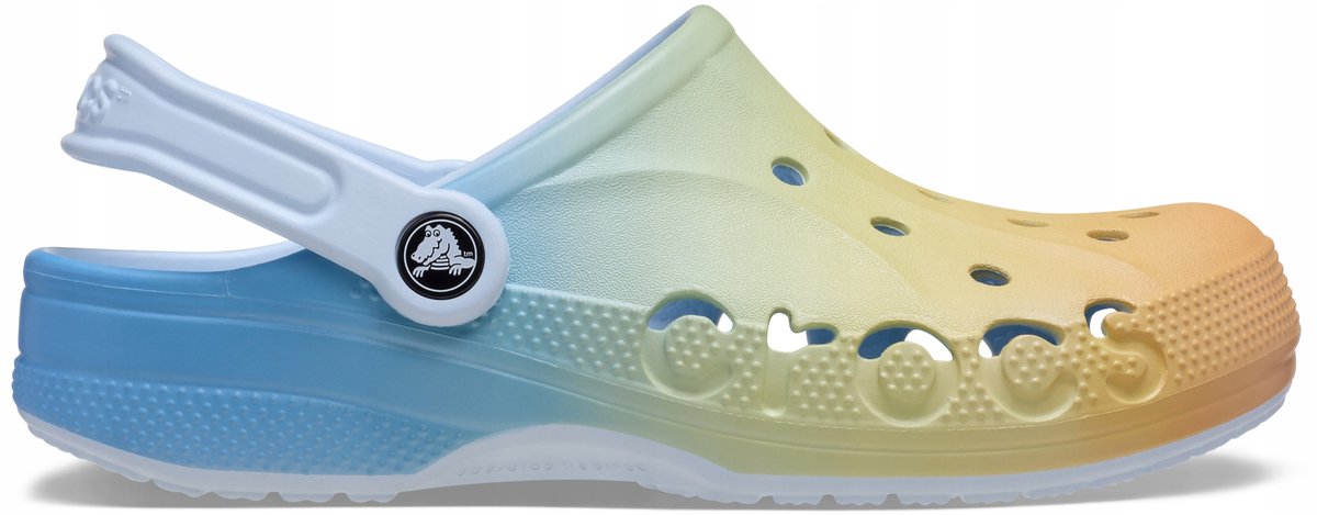 Crocs Baya Seasonal Printed Clog Heren Klompen Mineral Blue Croslite™ Materiaal