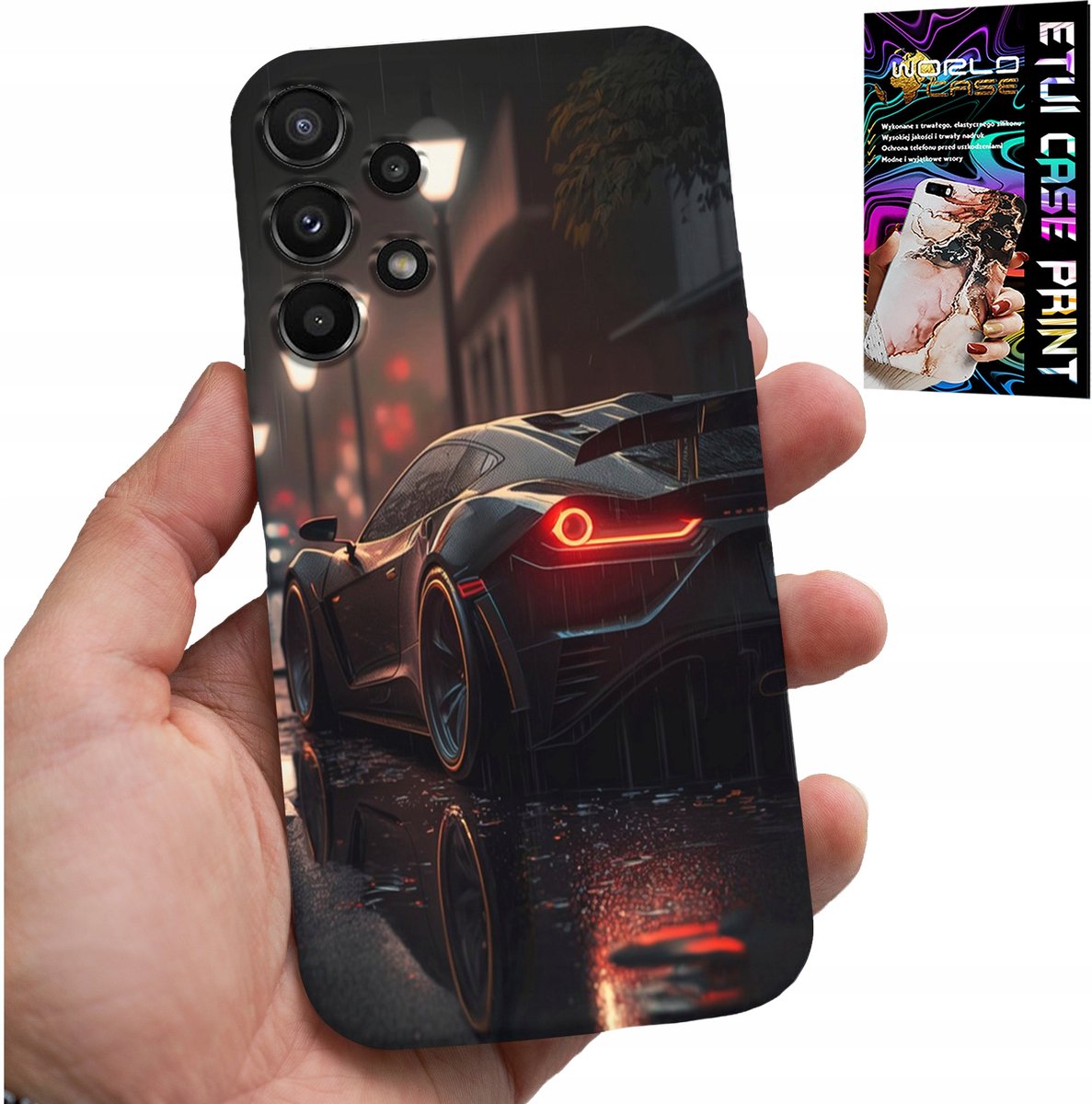 HOESJE VOOR SAMSUNG GALAXY A13 4G - SPORTWAGENS MOTORFIETSEN GLAS
