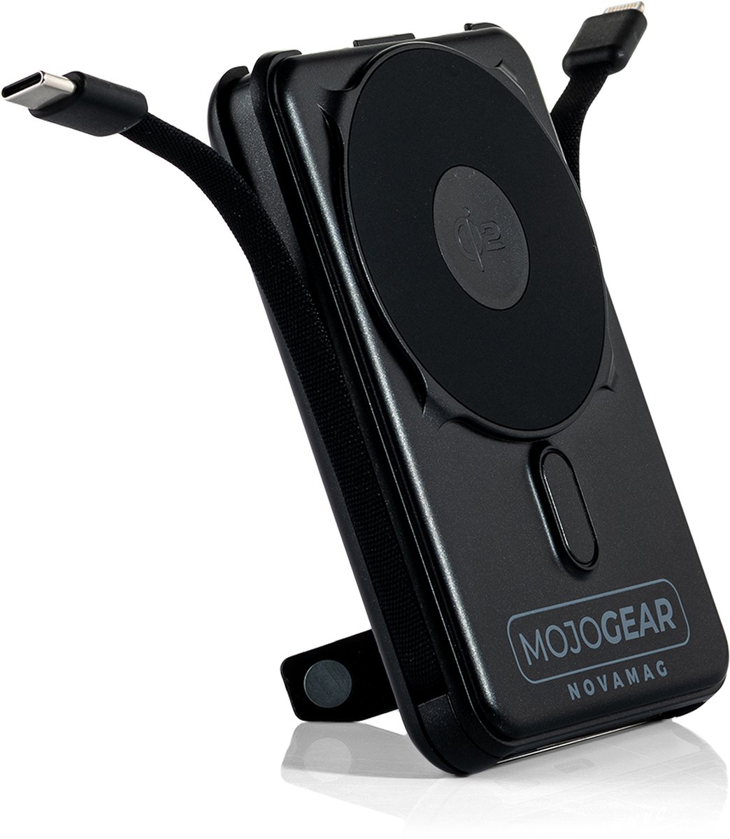 MOJOGEAR NovaMag All-in-1 Powerbank 10.000 mAh - Draadloos - MOJOGEAR - €33,99
