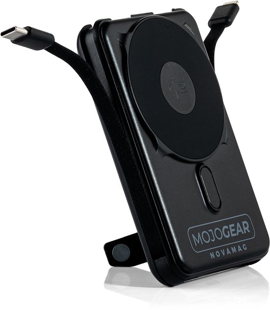 MOJOGEAR NovaMag All-in-1 Powerbank 10.000 mAh - Draadloos - MOJOGEAR - €33,99