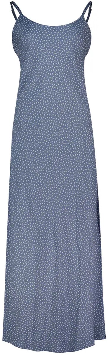Superdry Printed Cami Maxi Lange Jurk Zonder Mouwen XL Vrouw Blauw