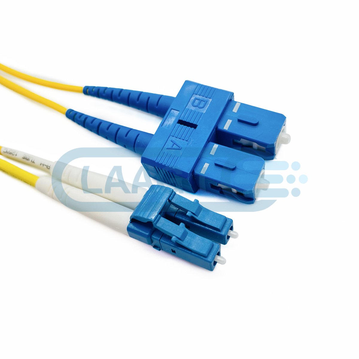 Laag1 - Glasvezel Patchkabel - Duplex LC/UPC naar SC/UPC - 35.0m