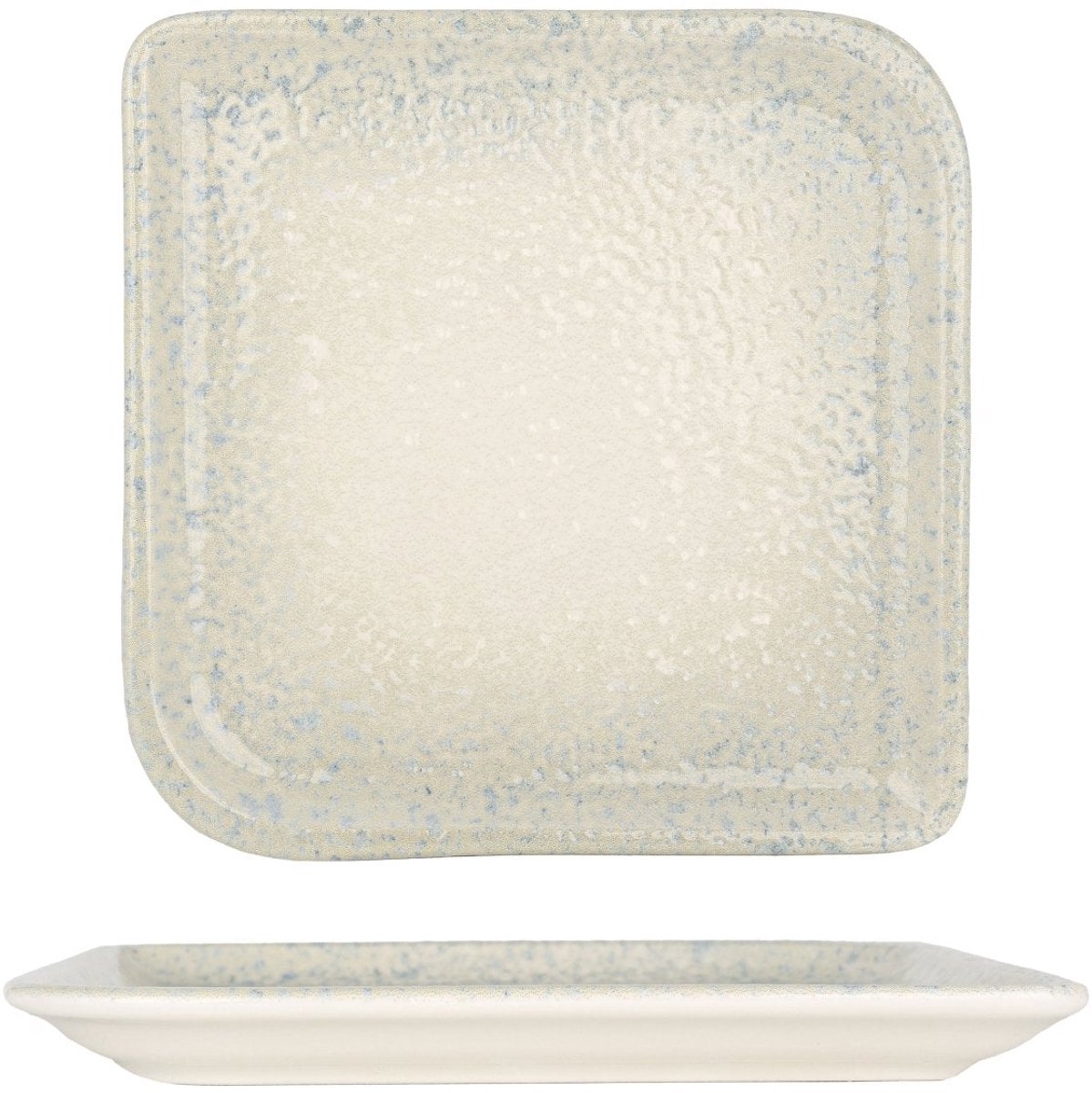 By Bone Serveerschaal - Natura Ocean - Porselein - 19x19 cm - set van 2