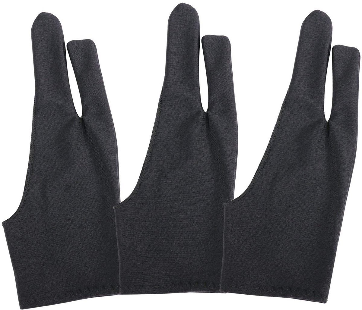 3-Pack Tekenhandschoenen voor Tablet en Digitale Tekening - Antiklit Handschoen