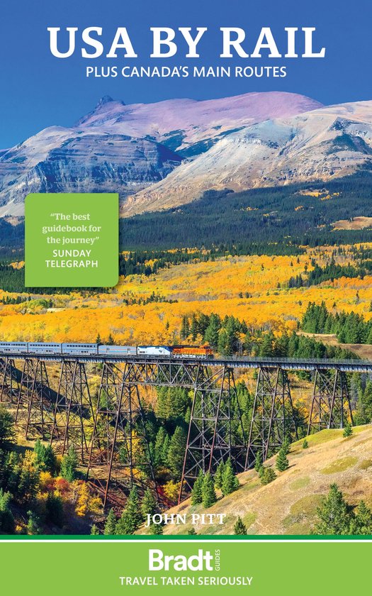 USA by Rail: plus Canada's main routes - cover