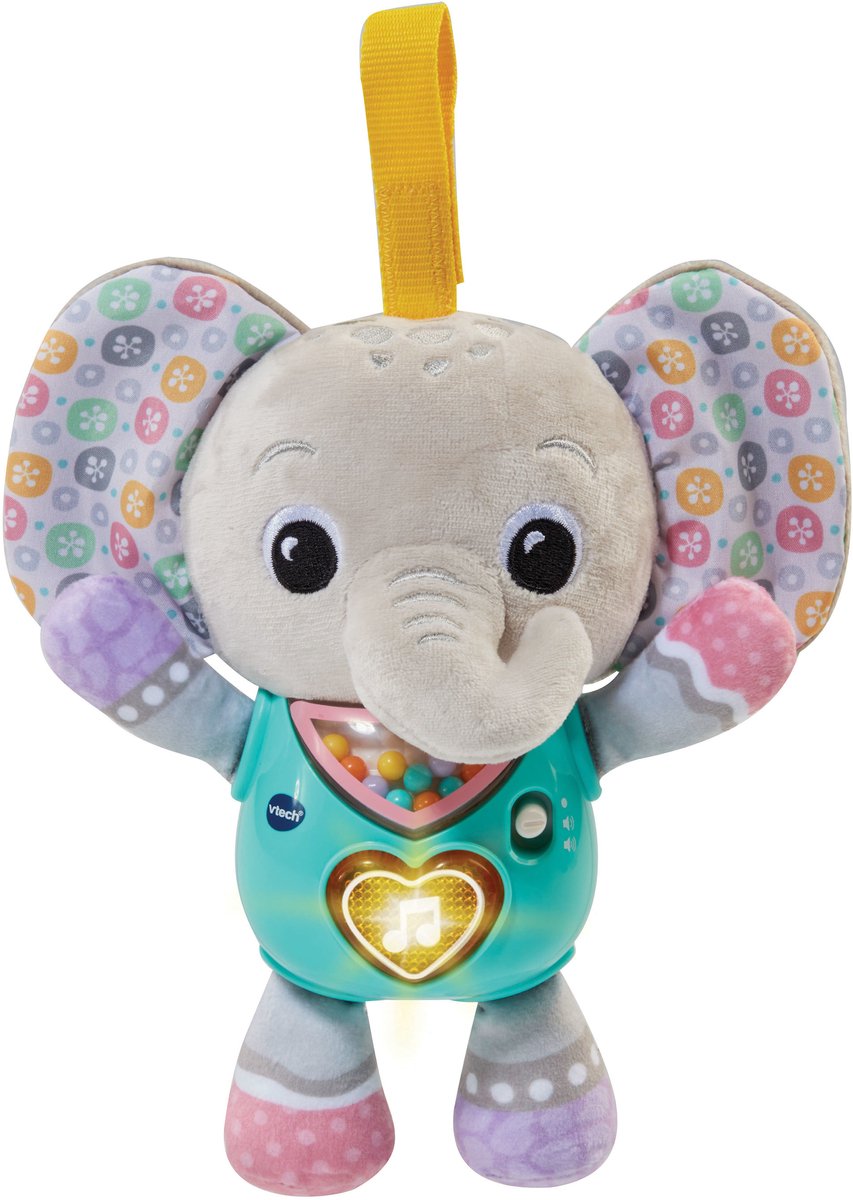 knuffel olifantje - interactief speelgoed grijs multicolor. de VTech en Multicolore – photo du produit