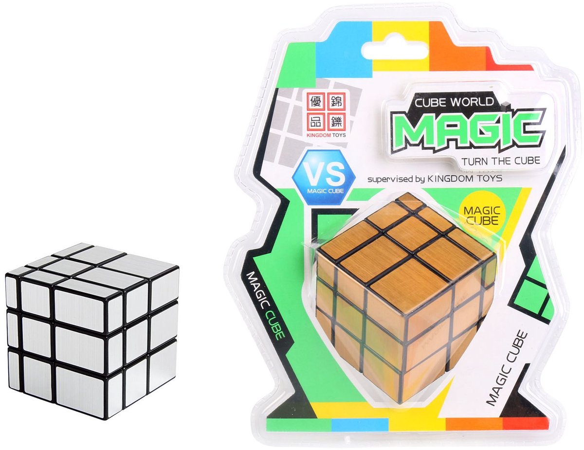 IQ Puzzel Magic 9 x 9 x 9 Gold/Silver Kubus, HOT :: HOT Games