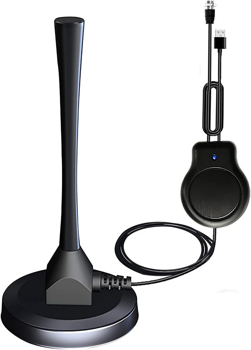 HD TV Binnenantenne met USB Versterker voor Digitale Televisie