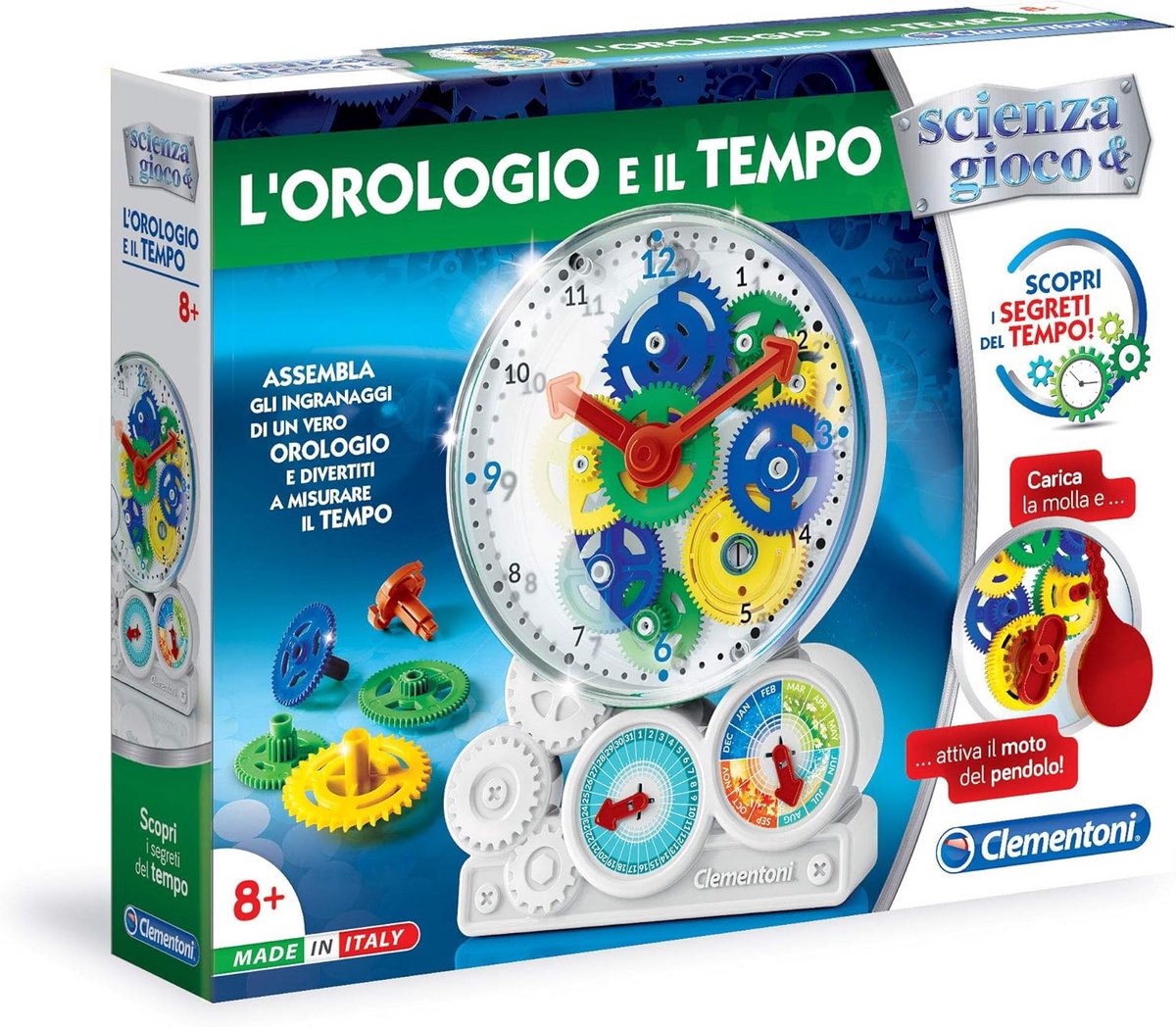 Leerklok met Pendule voor Kinderen: Tijd Leren Spelenderwijs