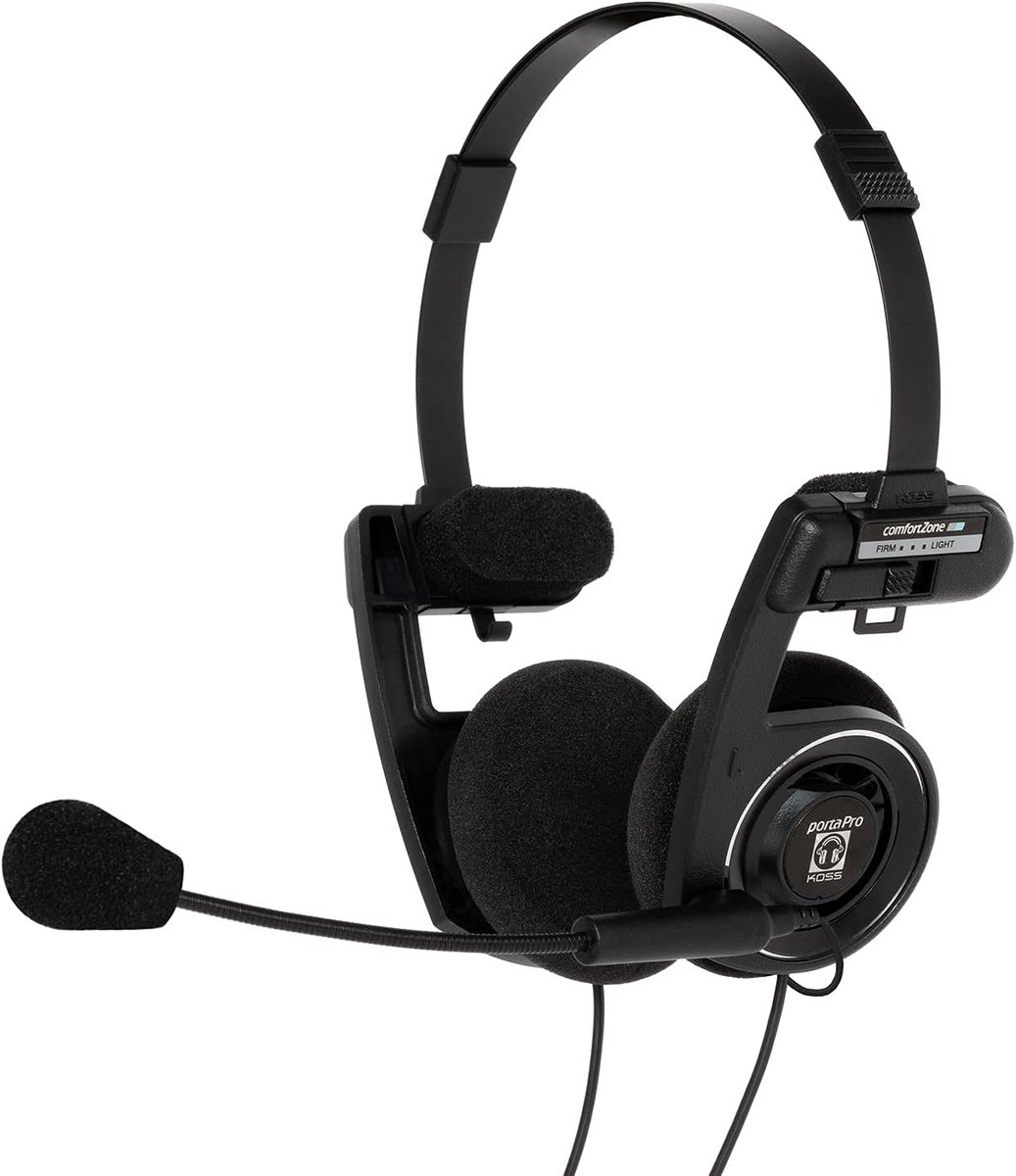 Dubbele Communicatie Headset met Flexibele Microfoon - Universele 3.5mm TRRS Aansluiting
