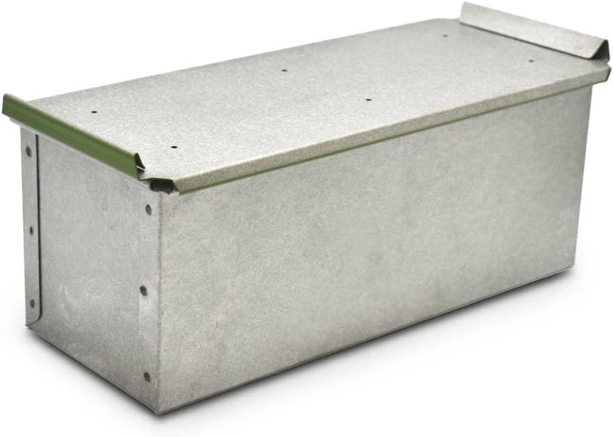 Professionele Aluminium Bakvorm voor Brood, 30x12x12 cm, Non-Stick Coating