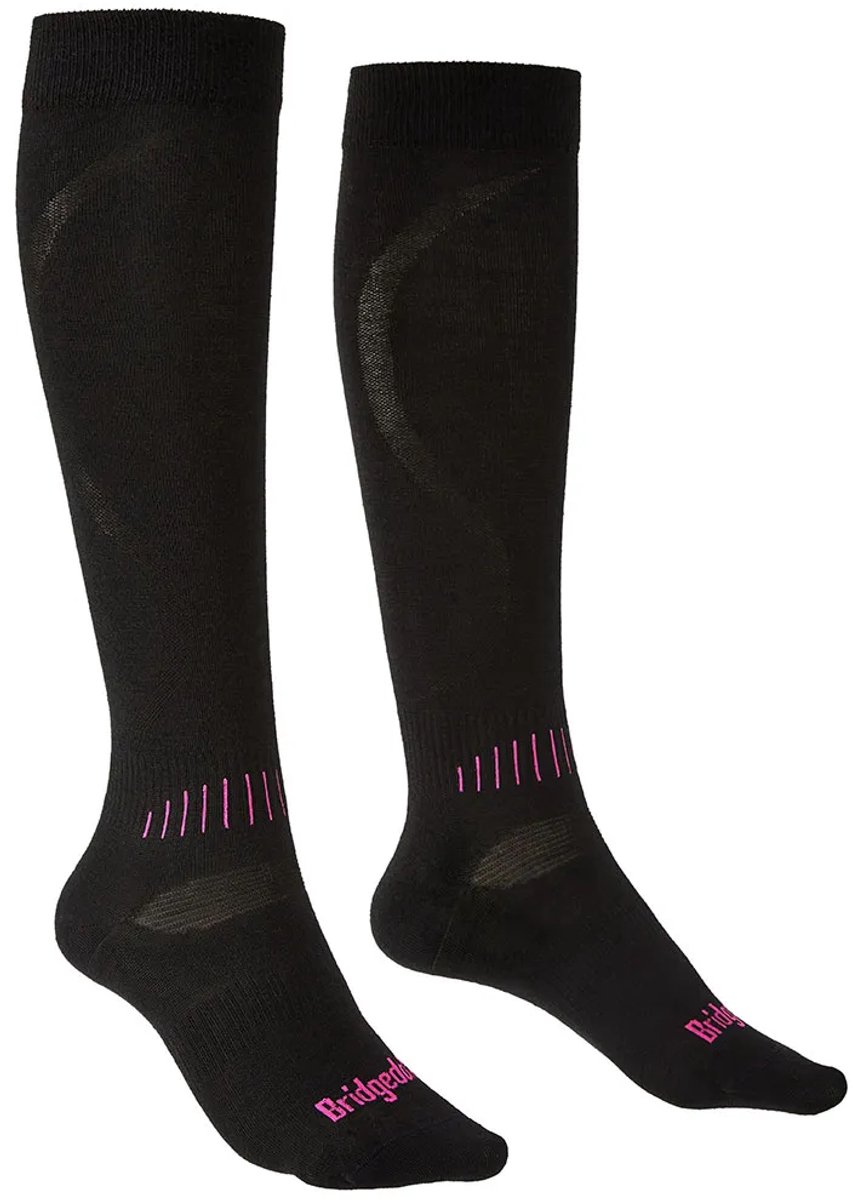 Bridgedale Race Merino Performance Lange Sokken Vrouw Zwart