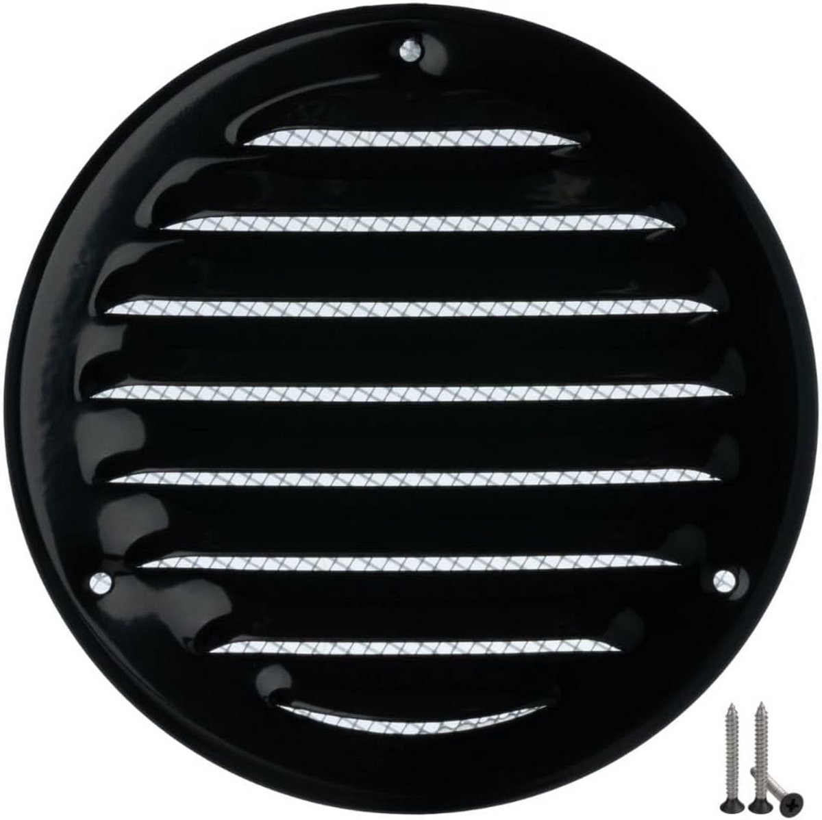 Metalen Ventilatierooster 100mm - Rooster voor Ventilatie met Insectenbescherming