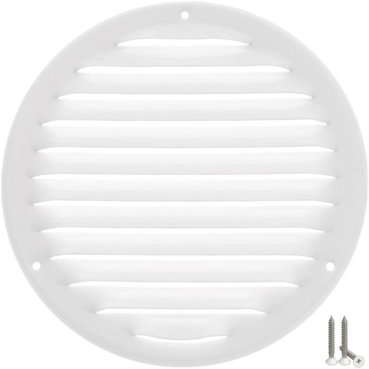 Rond 160mm Ventilatierooster met Insectenbescherming - Optimaal voor Ventilatie
