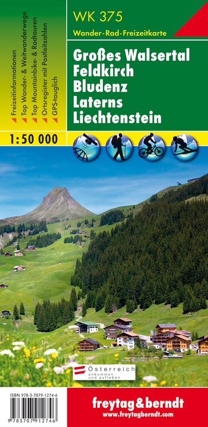 Großes Walsertal • Feldkirch • Bludenz • Laterns •  ... - cover