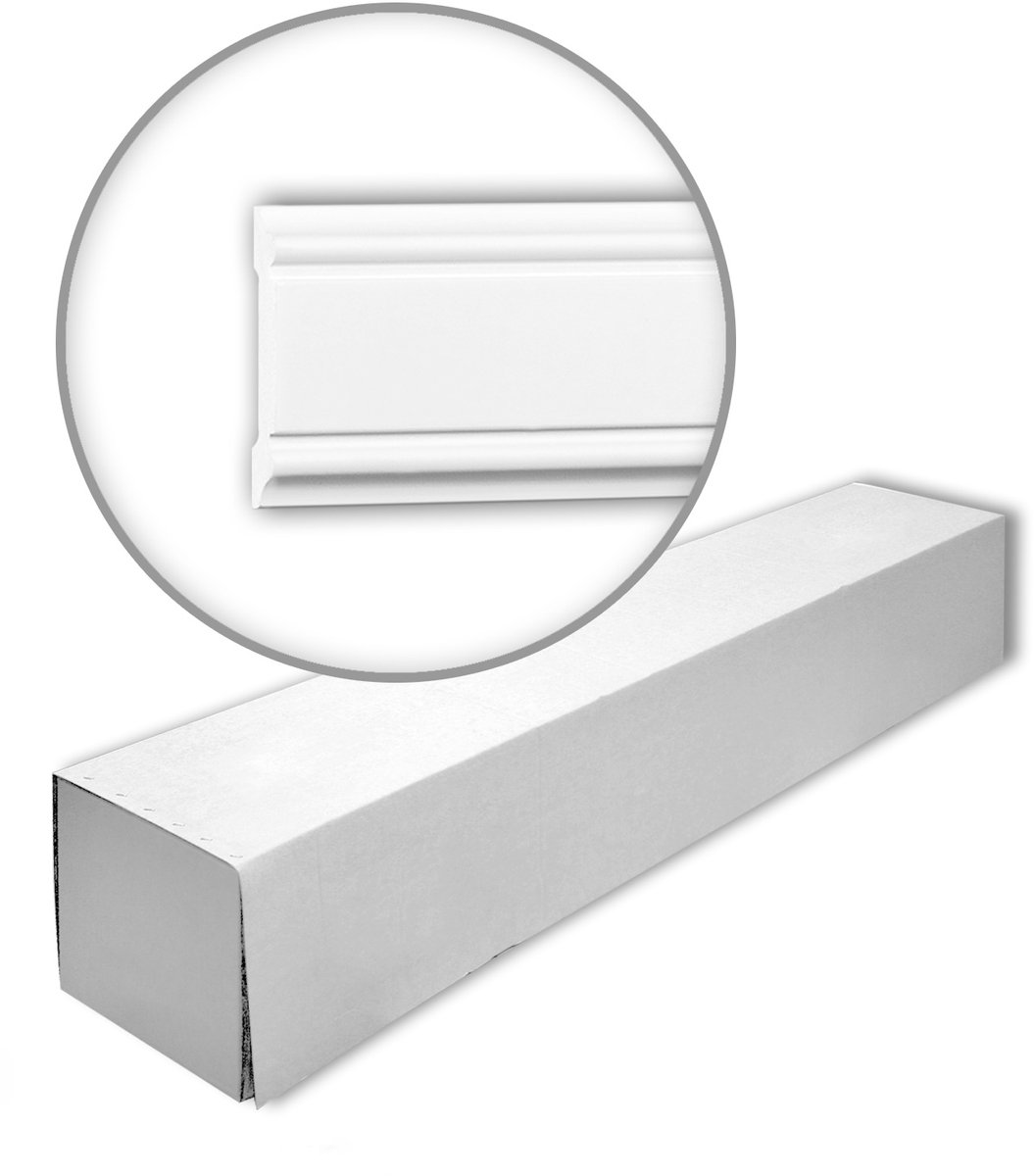 Profhome 151384 1 doos 18 stukken Wandlijst 36 m