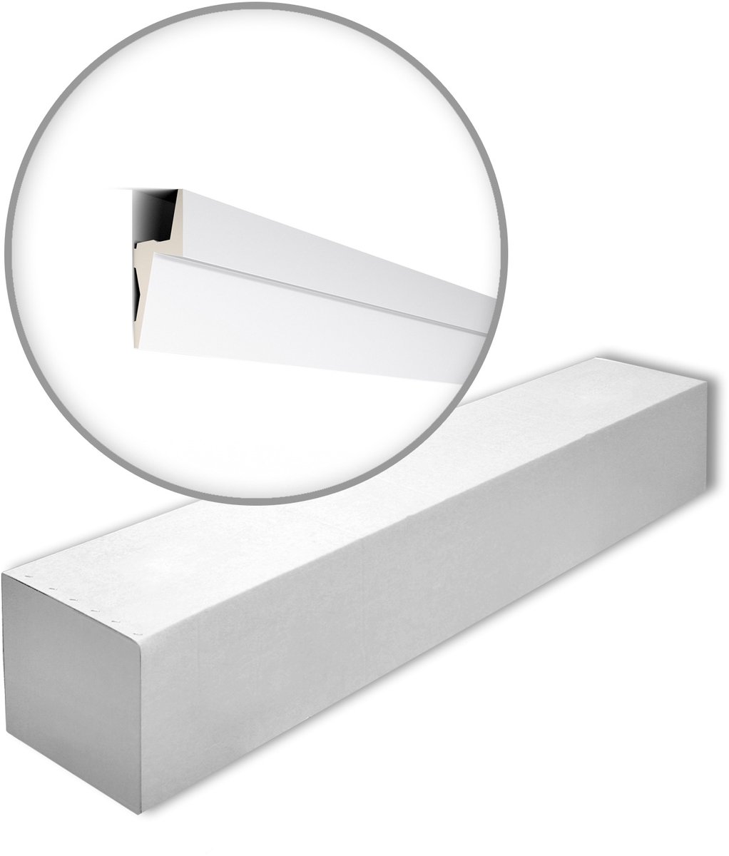 NMC IL8-box ARSTYL Noel Marquet 1 doos 7 stukken Kroonlijst Indirecte verlichting modern design wit | 14 m