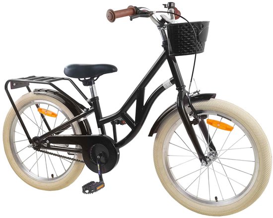vidaXL - Kinderfiets - 24 - Inch - voor - 8-12 - jaar - oud - Zwart van VidaXL — afbeelding 4