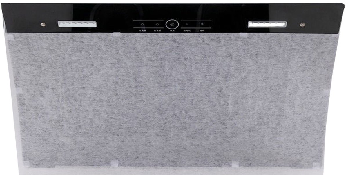 Afzuigkapfilter Universeel Knipbaar - Filter Afzuigkap - Multy Wasemkapfilter - Vetfilter - Vlam Dovend - Geschikt Voor Diverse Afzuigkappen - Afmetingen: 46Cm X 5m - Wit - 2 delen